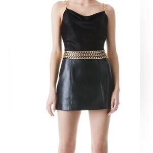 Alice and Olivia Rizo Vegan Skirt size 4